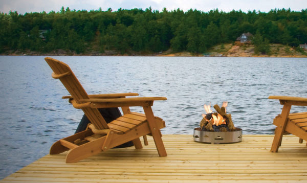 Gas Patioflame® with Logs – GPF – Patioflame