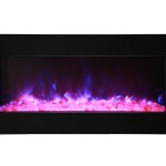 40-TRU-VIEW-XL DEEP – 3 Sided Electric Fireplace