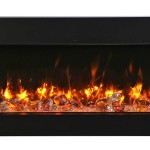 50-TRU-VIEW-SLIM – 3 Sided Electric Fireplace