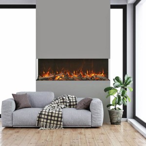 72-TRU-VIEW-XL XT – 3 Sided Electric Fireplace