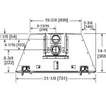 Excursion II Series Gas Fireplace Insert