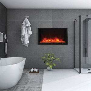 SYM-60 Xtra-Slim Electric Fireplace