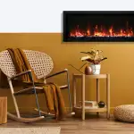 Amantii Panorama BI Extra Slim Smart electric fireplace